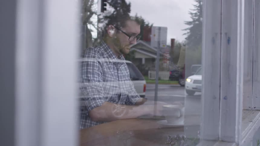 Man Working In Various Locations