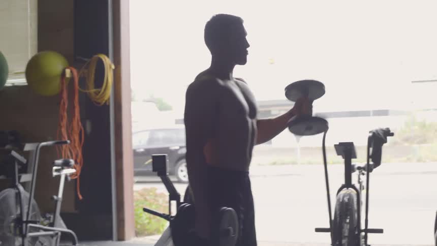 Man Working Out