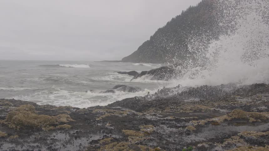 Overcast Coastline Scenics