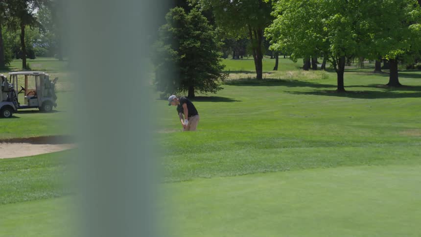 Men Playing Golf