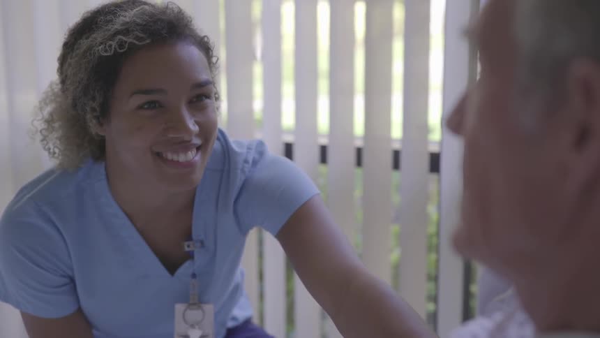 People Receiving Care In Hospital