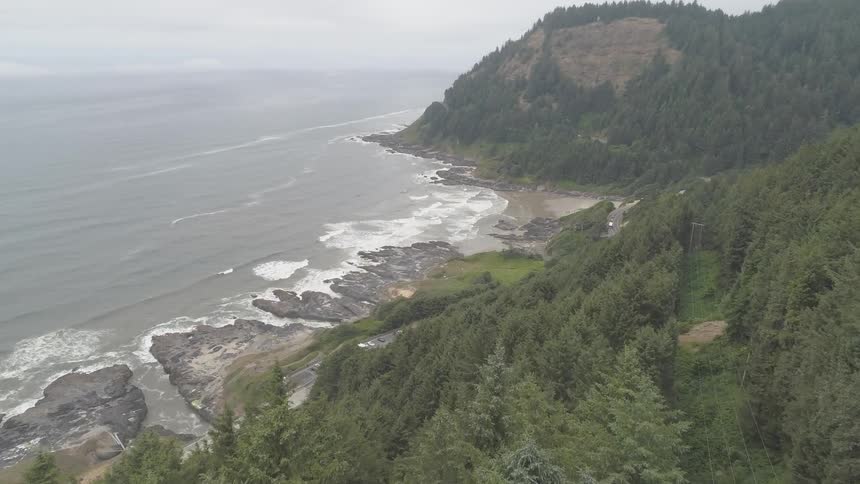 Overcast Coastline Scenics