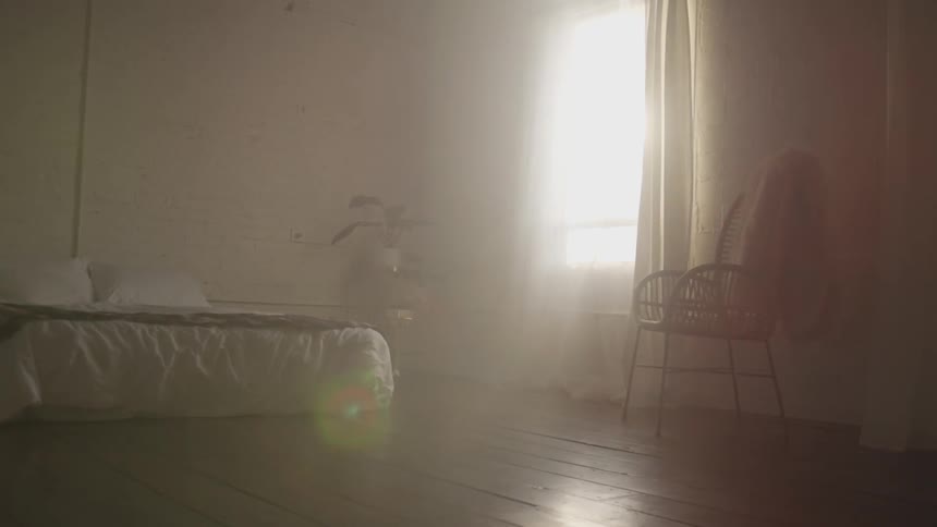 Musician In Small Apartment In New York City