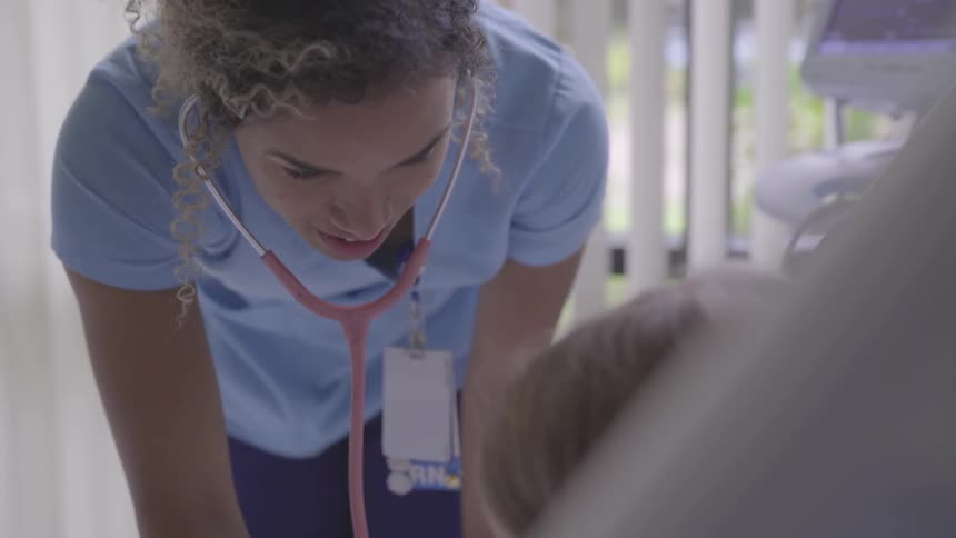 People Receiving Care In Hospital