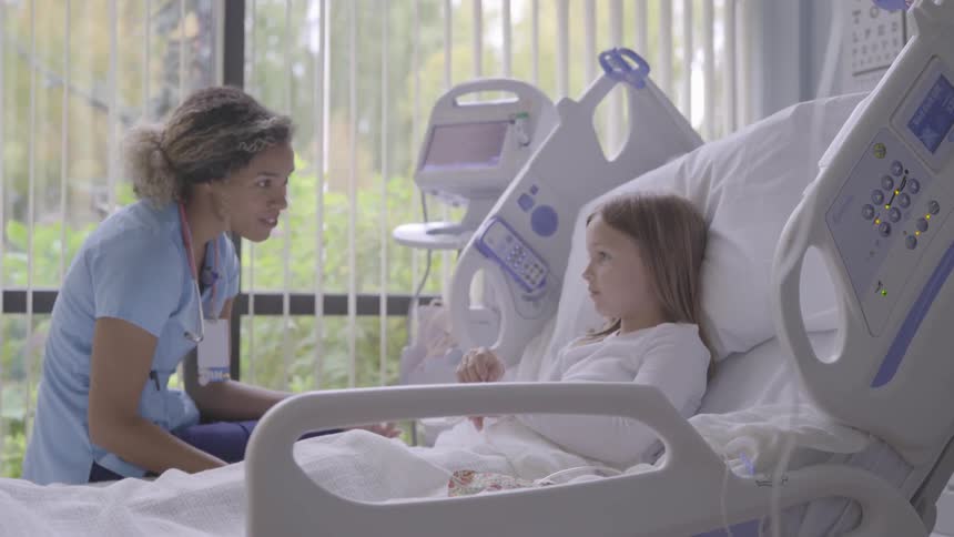 People Receiving Care In Hospital