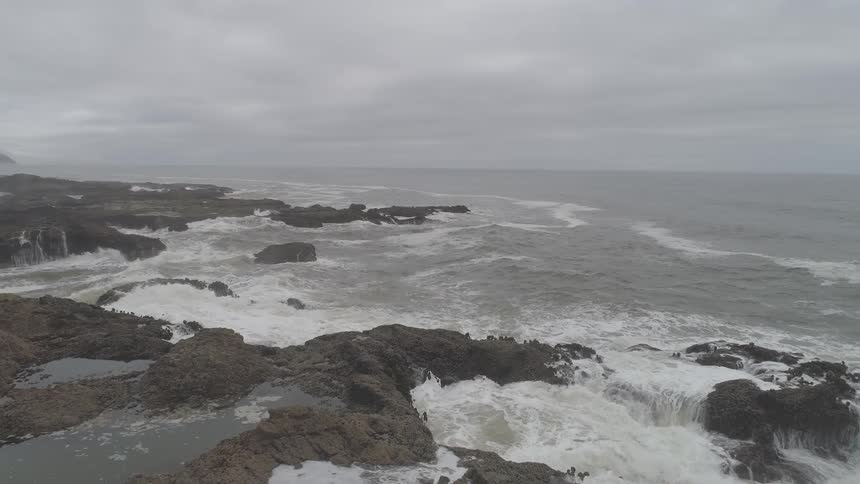 Overcast Coastline Scenics