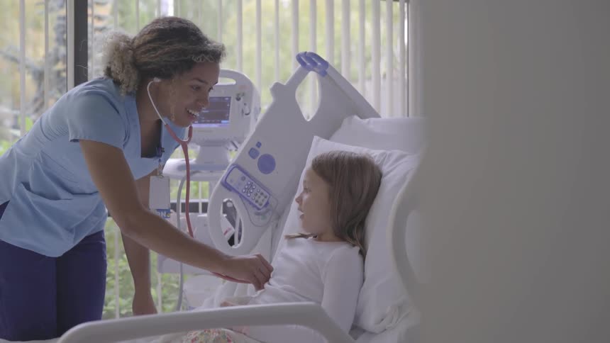 People Receiving Care In Hospital