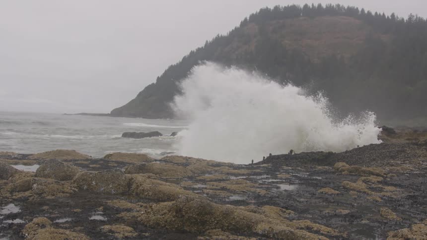 Overcast Coastline Scenics