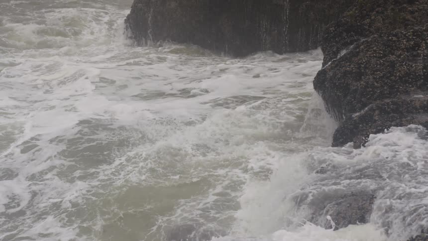 Overcast Coastline Scenics