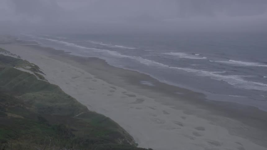 Overcast Coastline Scenics