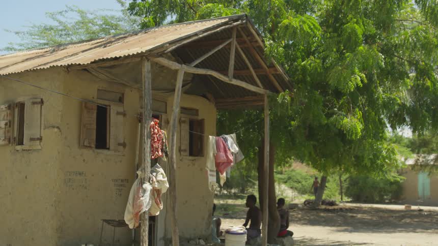 People Living In A Rural Village