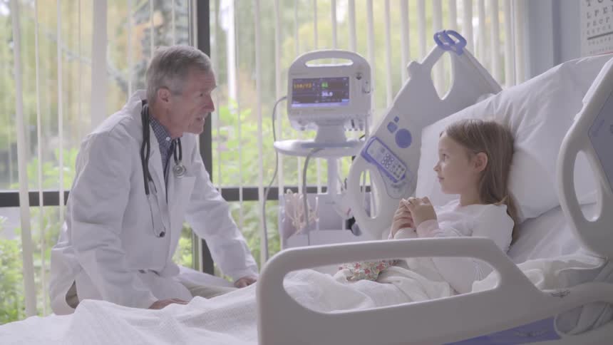 People Receiving Care In Hospital