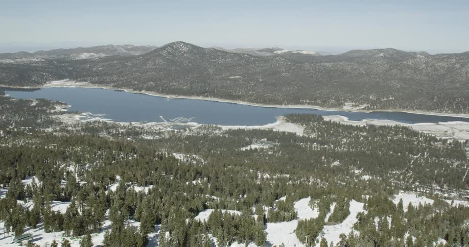 Ski Resort Winter Aerials