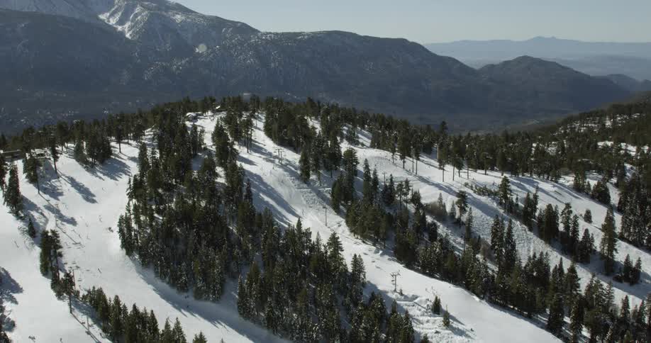 Ski Resort Winter Aerials
