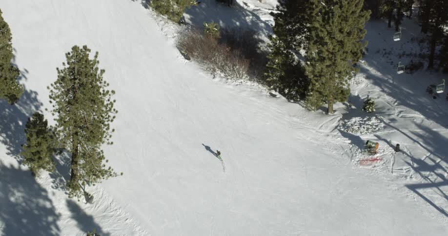 Ski Resort Winter Aerials