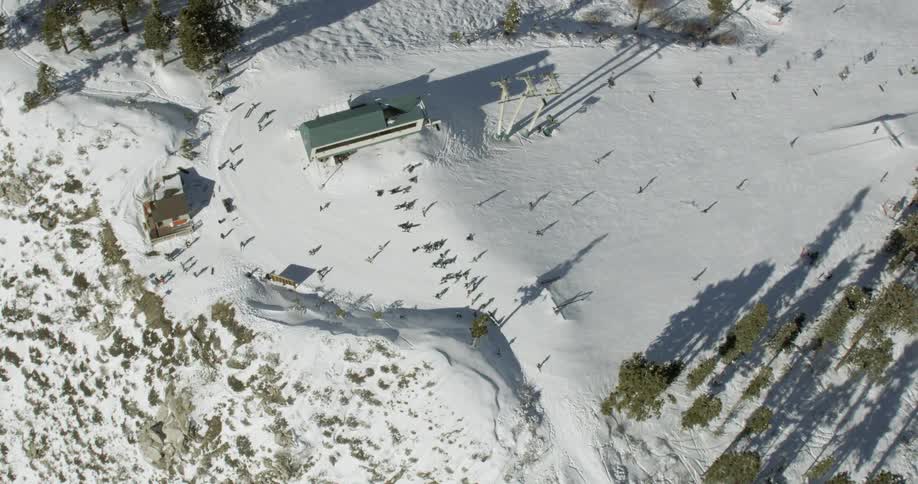 Ski Resort Winter Aerials