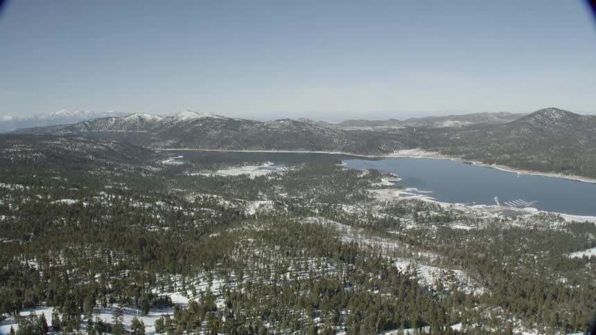 Ski Resort Winter Aerials
