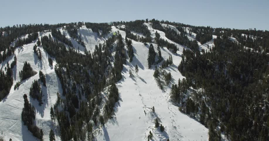 Ski Resort Winter Aerials