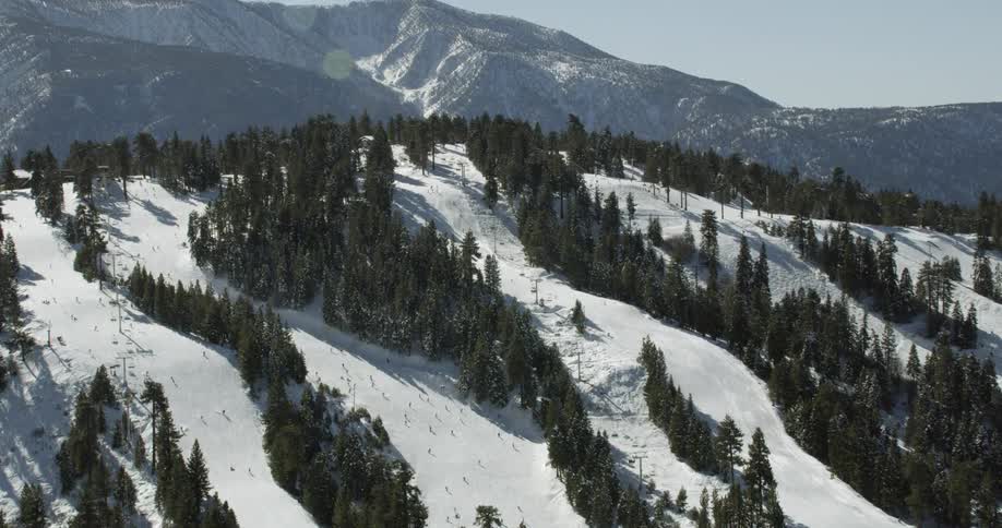 Ski Resort Winter Aerials