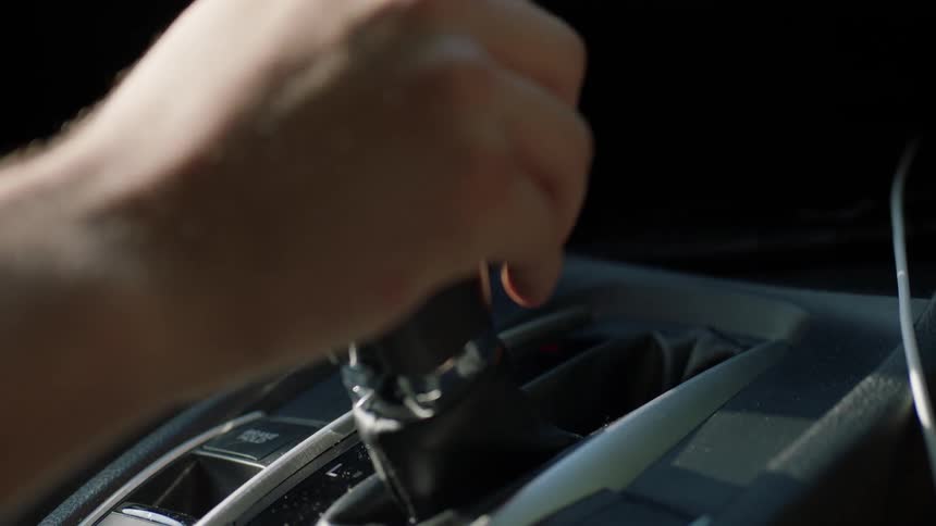 Man On Phone While Driving