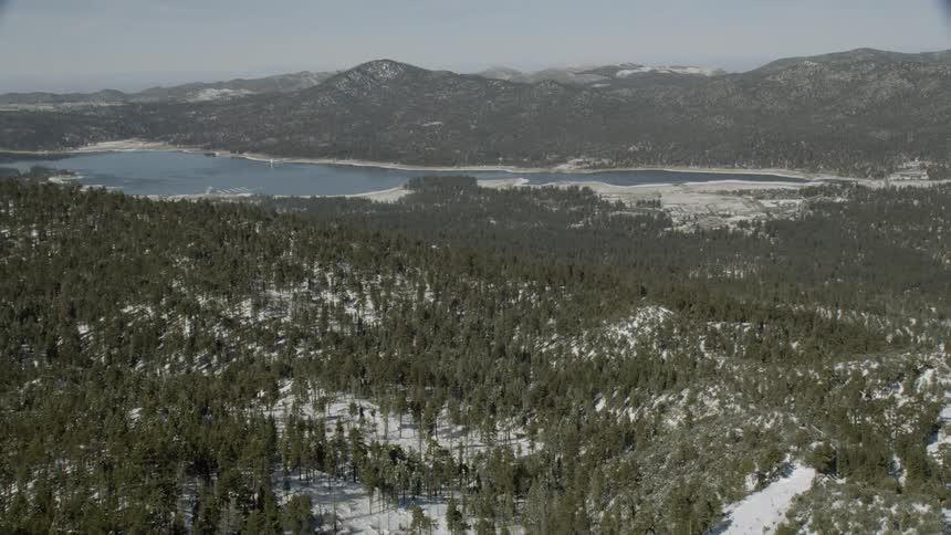 Ski Resort Winter Aerials