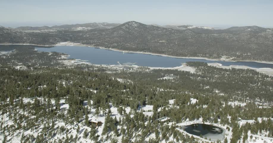 Ski Resort Winter Aerials