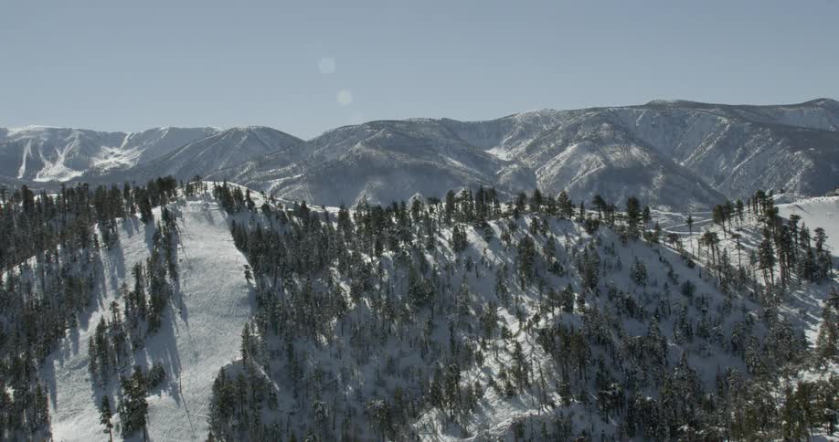 Ski Resort Winter Aerials