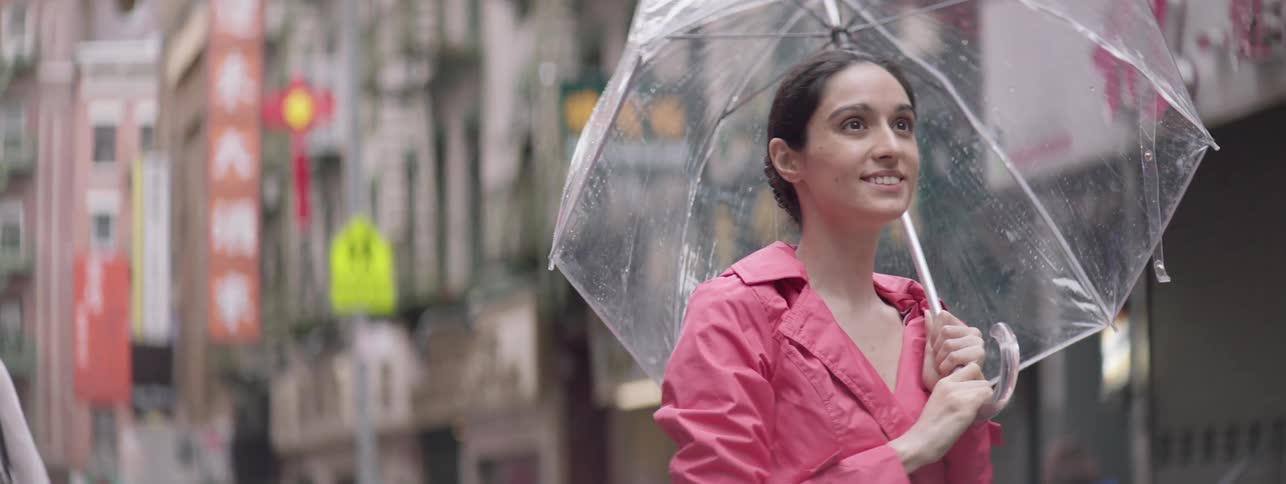 Woman Exploring In New York City