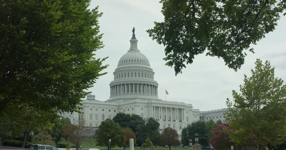 The United States Capitol Building in Washington DC