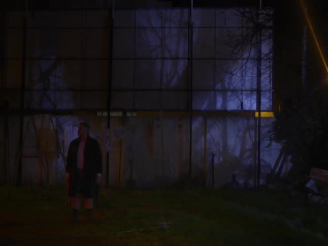 Abstract People At Night
