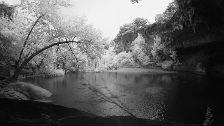 Hamilton's Pool Infrared