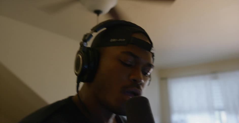 Musician In Home Studio