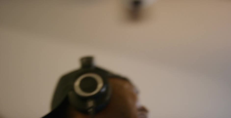 Musician In Home Studio