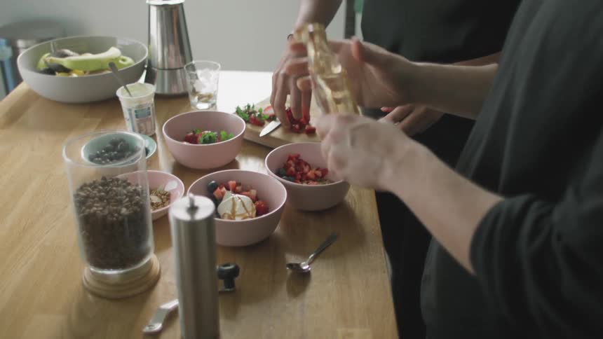 Couple In Kitchen