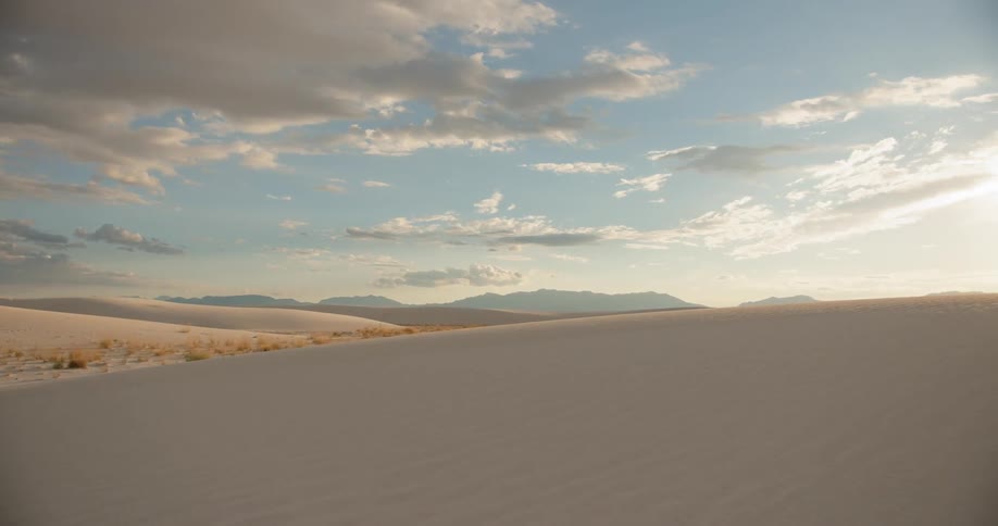 Desert during the mid morning