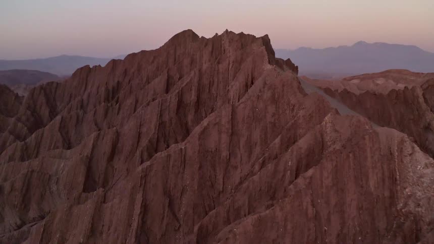 View of mountain range