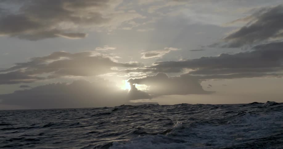 Sunset on the horizon
