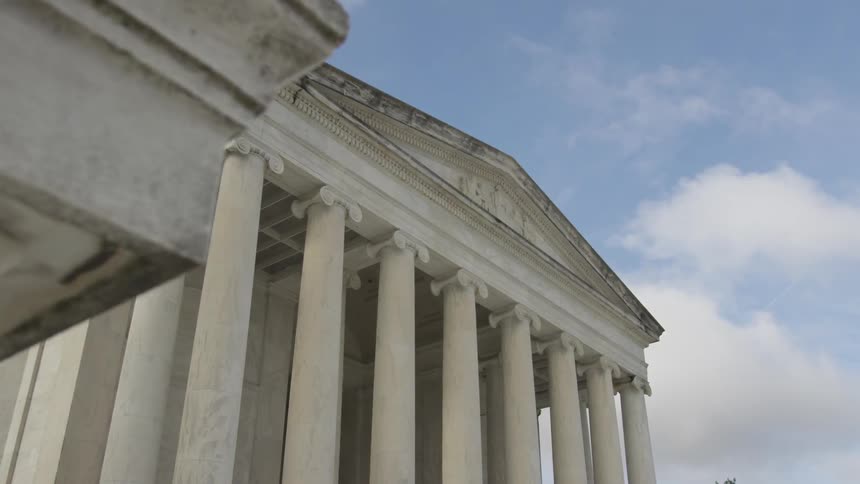 Government building with large columns