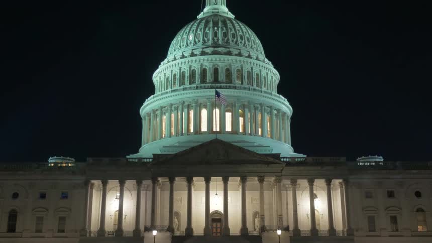 Zooming in on the capitol building