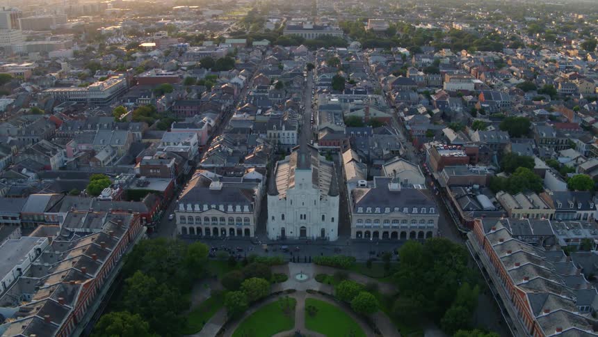 Aerial view of a city