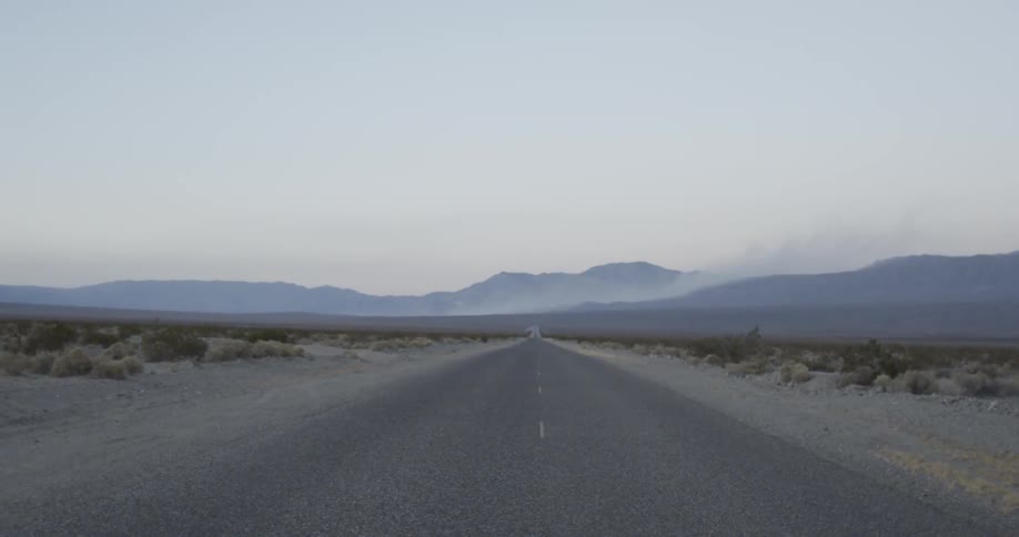 A road in the desert