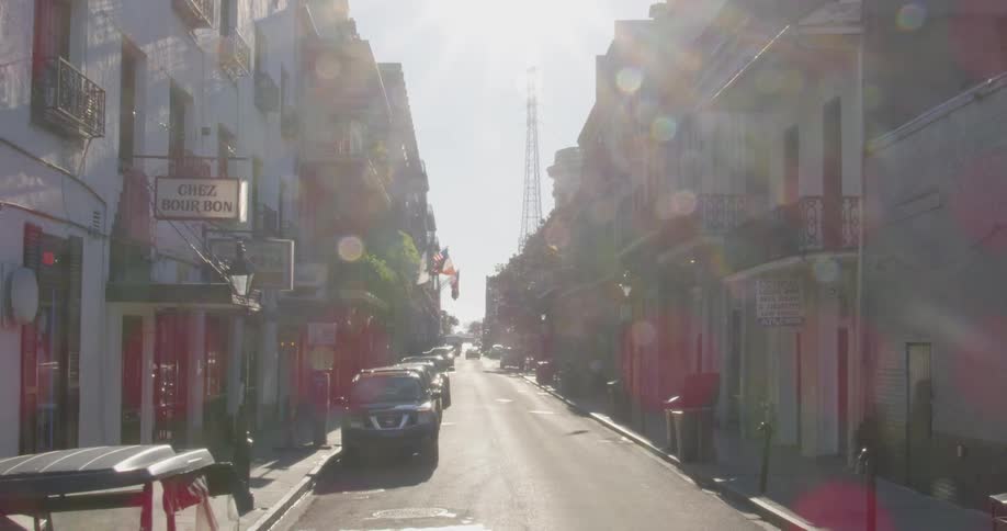 Downtown city street