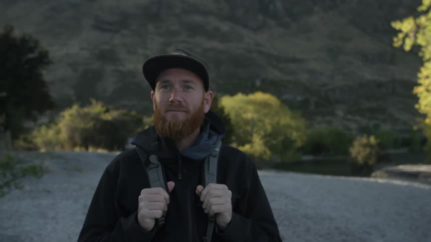 A person wearing a hat
