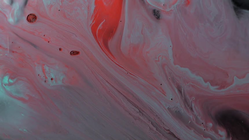 Oil reacting with water