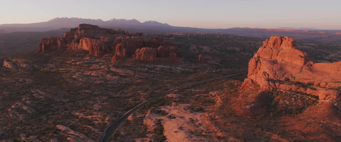 Canyon in the desert