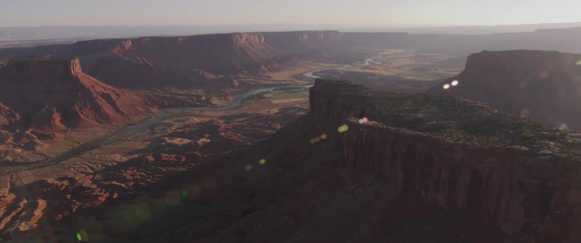 Canyon next to a river