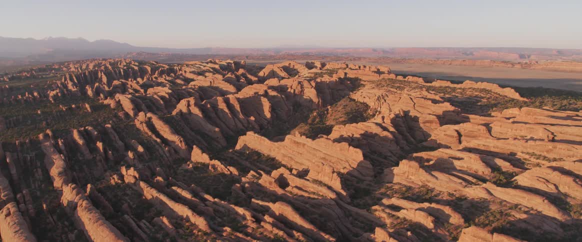Rocky mountainous terrain with shadows