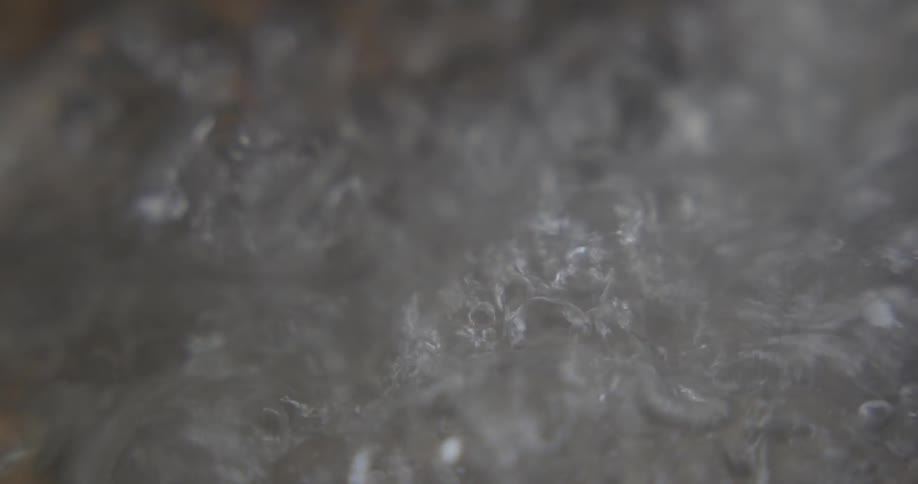Water is brought to the boil