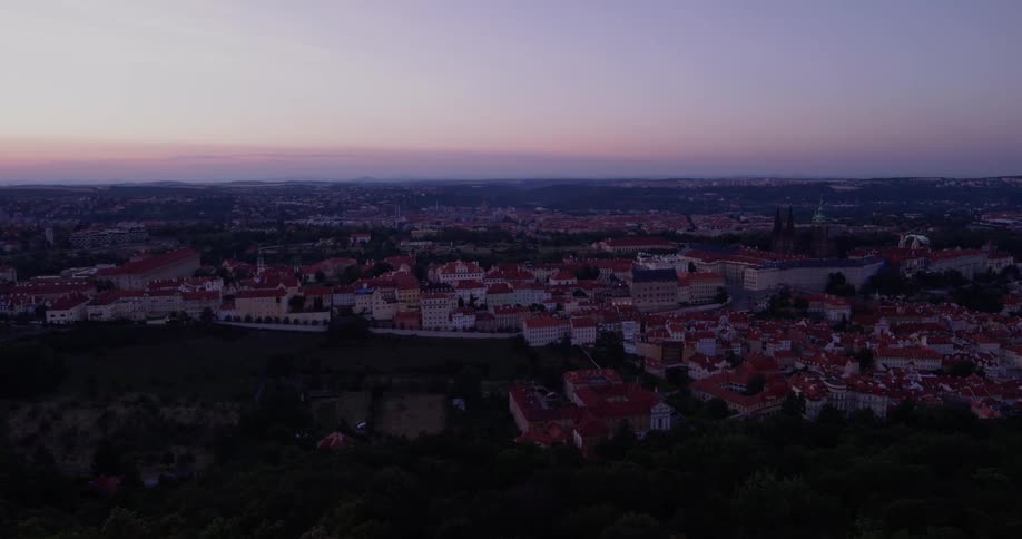 Town near forest
