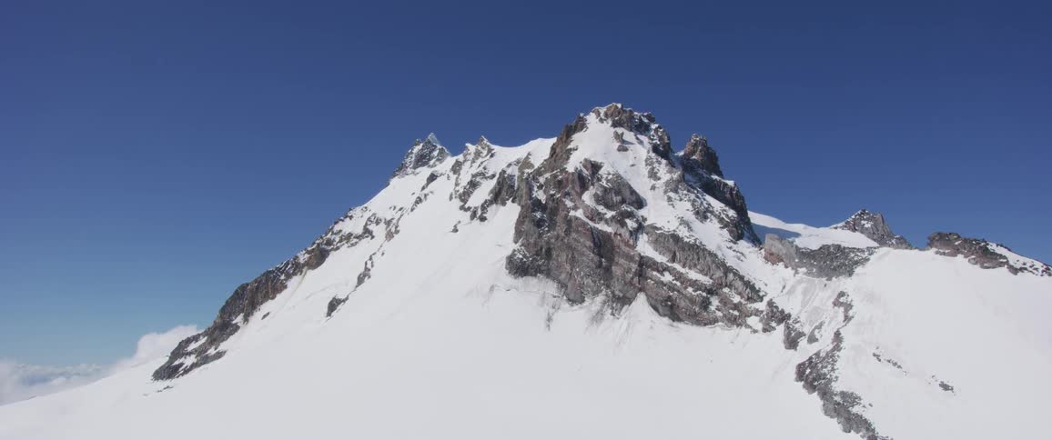 Snow covered mountain